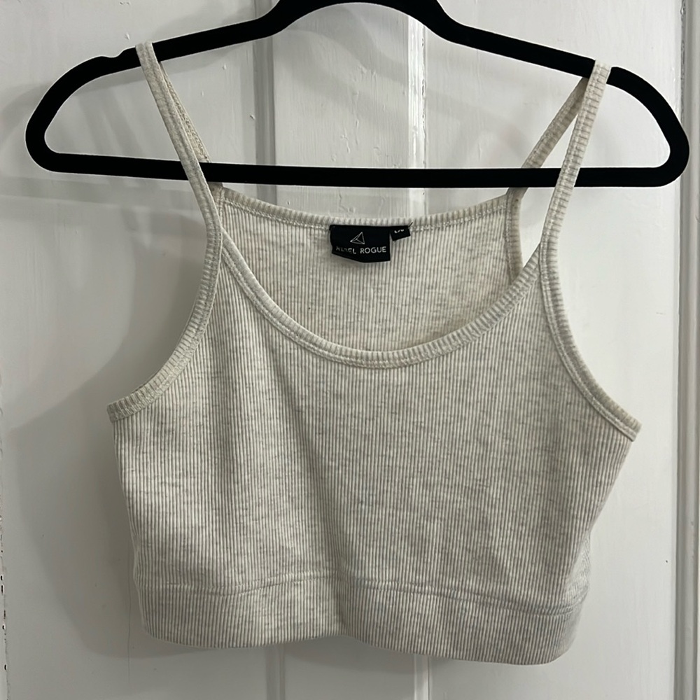 Rebel rogue women’s crop tank top